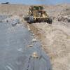 geomembrane liner install at Bullhead City 